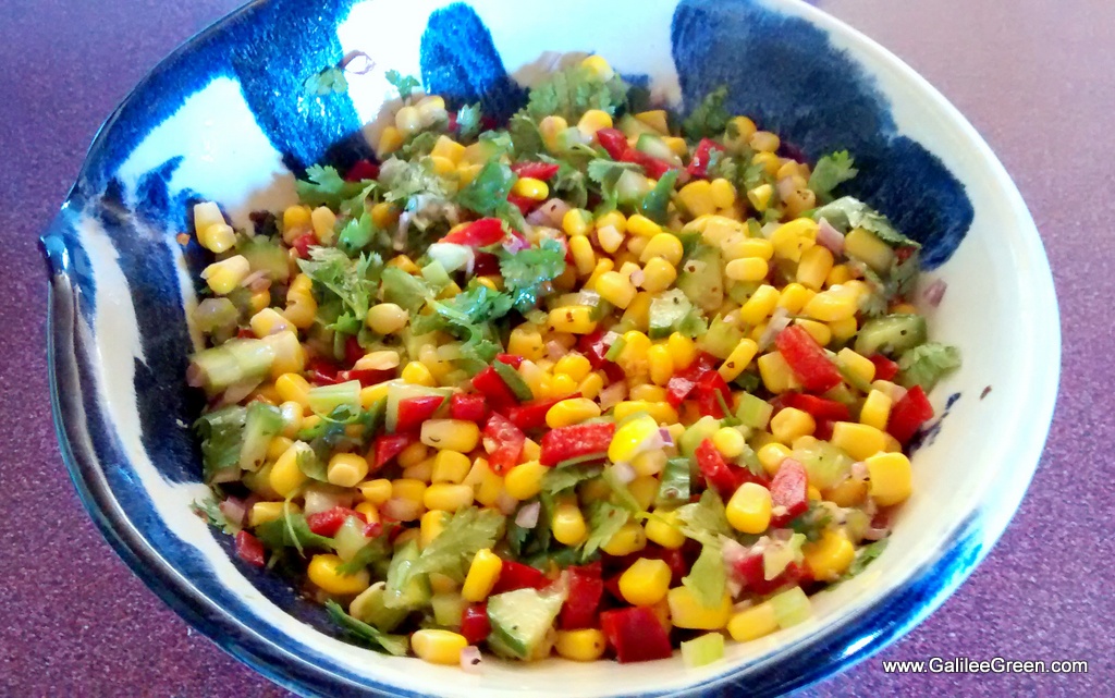 Galilee Green Corn Salad