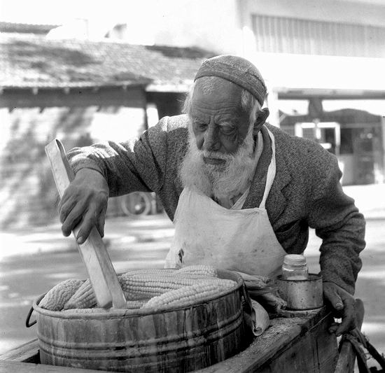 corn seller