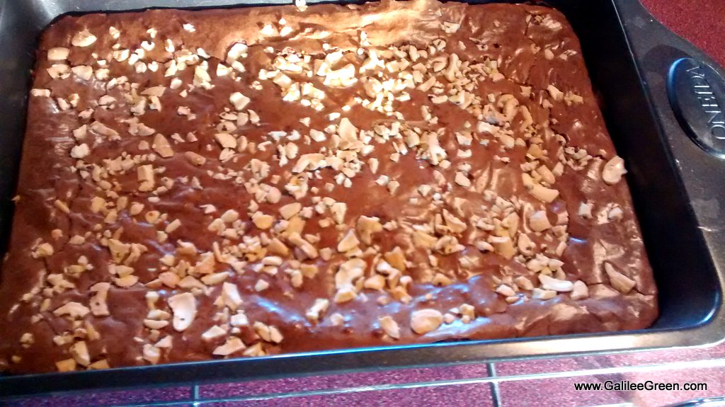 Brownies in the pan