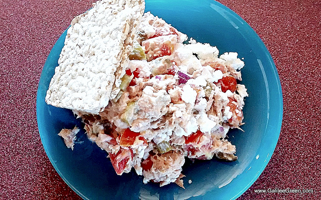 Israeli Spicy Tuna Salad