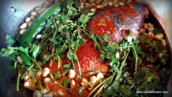 Spicy Tilapia with Fava Beans