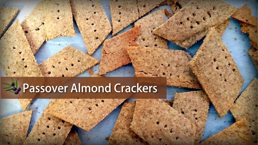 Passover Almond Crackers