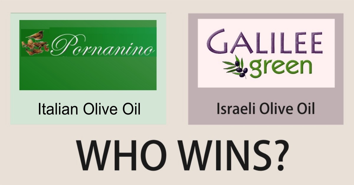 Italian versus Israeli Olive Oil