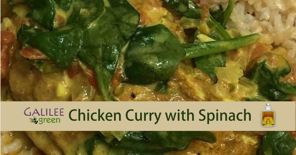 Chicken Curry with Spinach