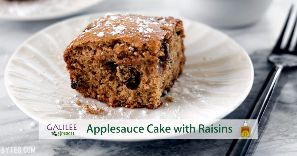 Applesauce Cake with Raisins