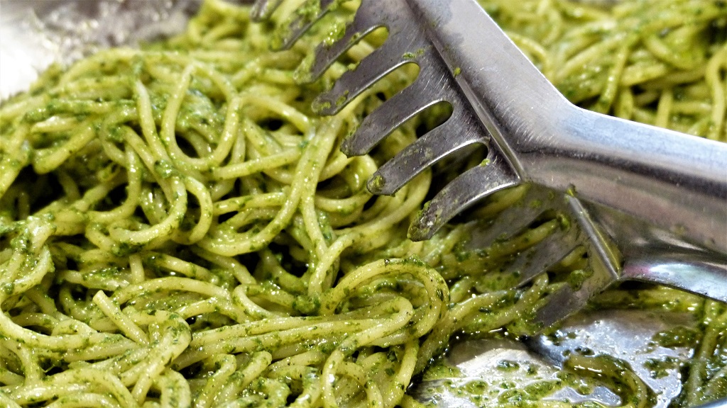 green pasta