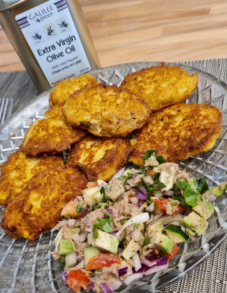 Corn Fritters (Latkes) | Galilee Green